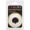 Calexotics Lot de 3 cockrings souples Blanc
